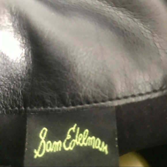 Sam Edelman Penny Riding Boots Tall Black Leather - Picture 8 of 8